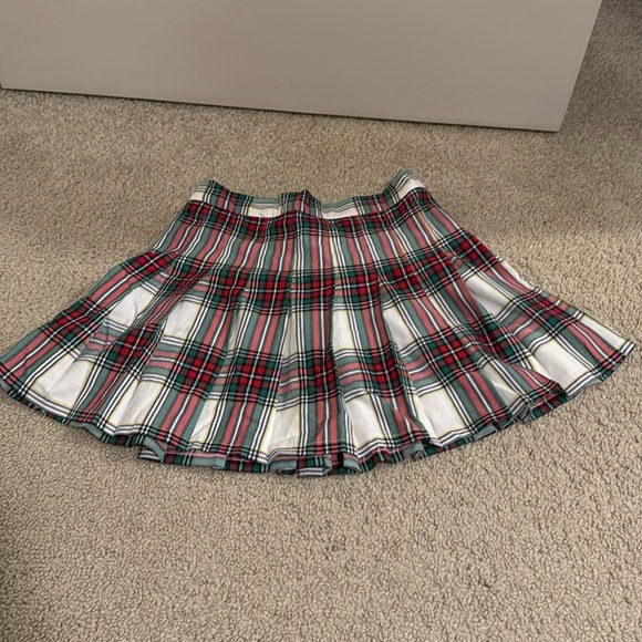 Aerie Plaid Pleated Skirt - Picture 2 of 4